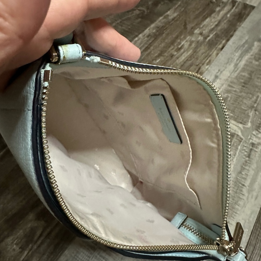 Kate spade light baby blue crossbody bag purse - Picture 9 of 14